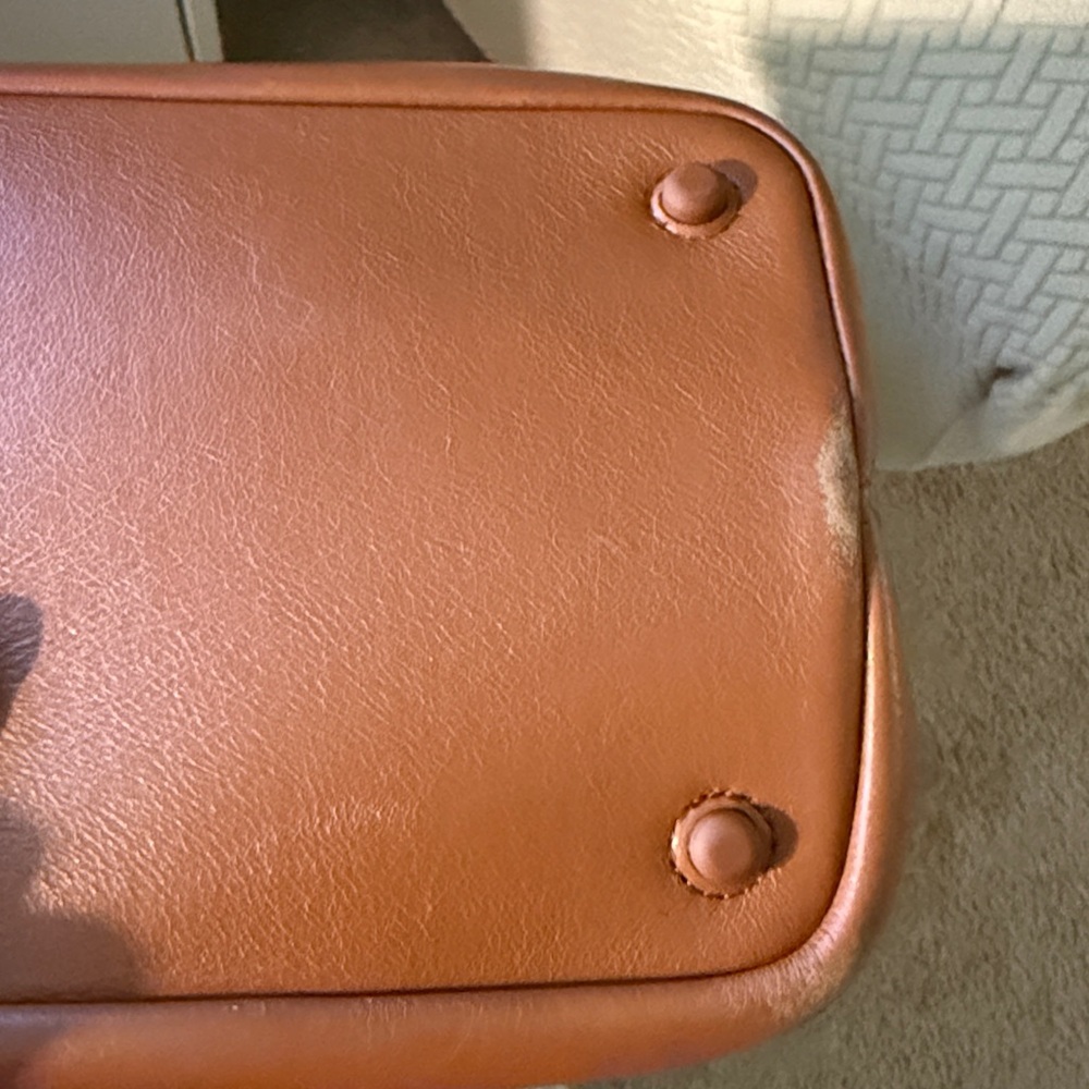 Cole Haan Grand Ambition Women's Brown Leather Handbag Sinch Top Shoulder Strap - Picture 9 of 12